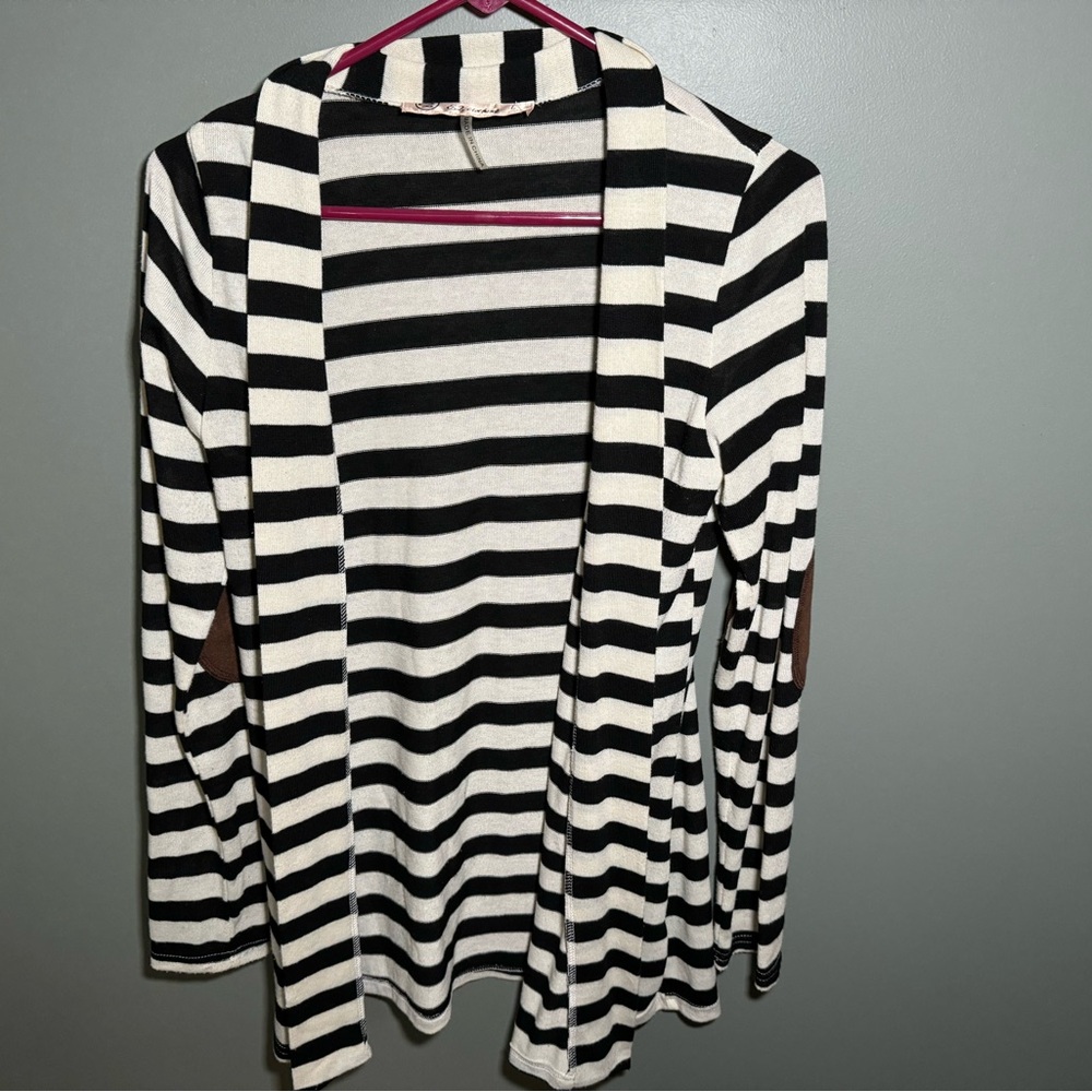 Striped cardigan